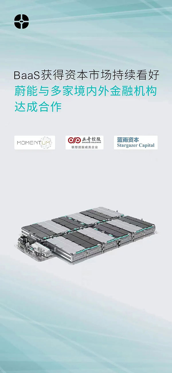 BaaS獲得資本市場持續看好，蔚能與多家境內外金融機構達成合作